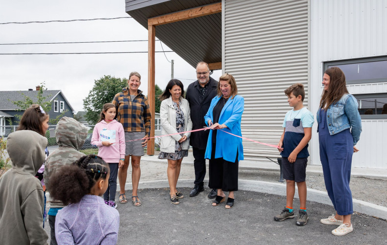 Une cour d'école optimisée pour les élèves de l'école Saint-Louis