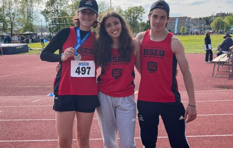 Une élève du CSSA médaillée d'argent au championnat provincial d'athlétisme