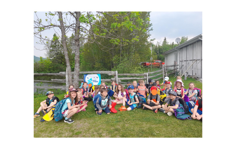 L'école de l'Étincelle, l'Étang Madore et la Fondation de la faune du Québec initient les jeunes à la pêche