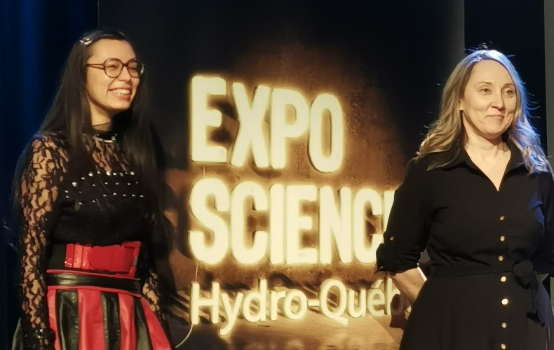 SHANIA LESSARD PARTICIPERA À LA SUPER EXPO-SCIENCES