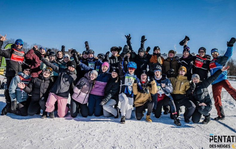 Une participation remarquable au Pentathlon des neiges