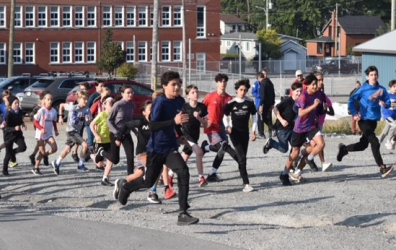 La finale locale de cross-country du secondaire - Un retour après 3 ans d'absence